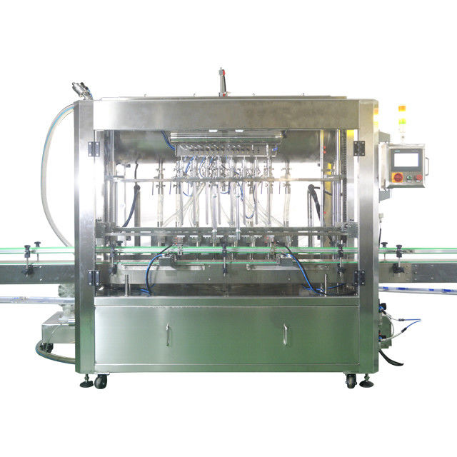 Μεγάλη χωρητικότητα οκτώ κεφαλές Servo Gear αντλία γεμίσματος μηχανή με κινητήρα πυρήνα εξαρτήματα