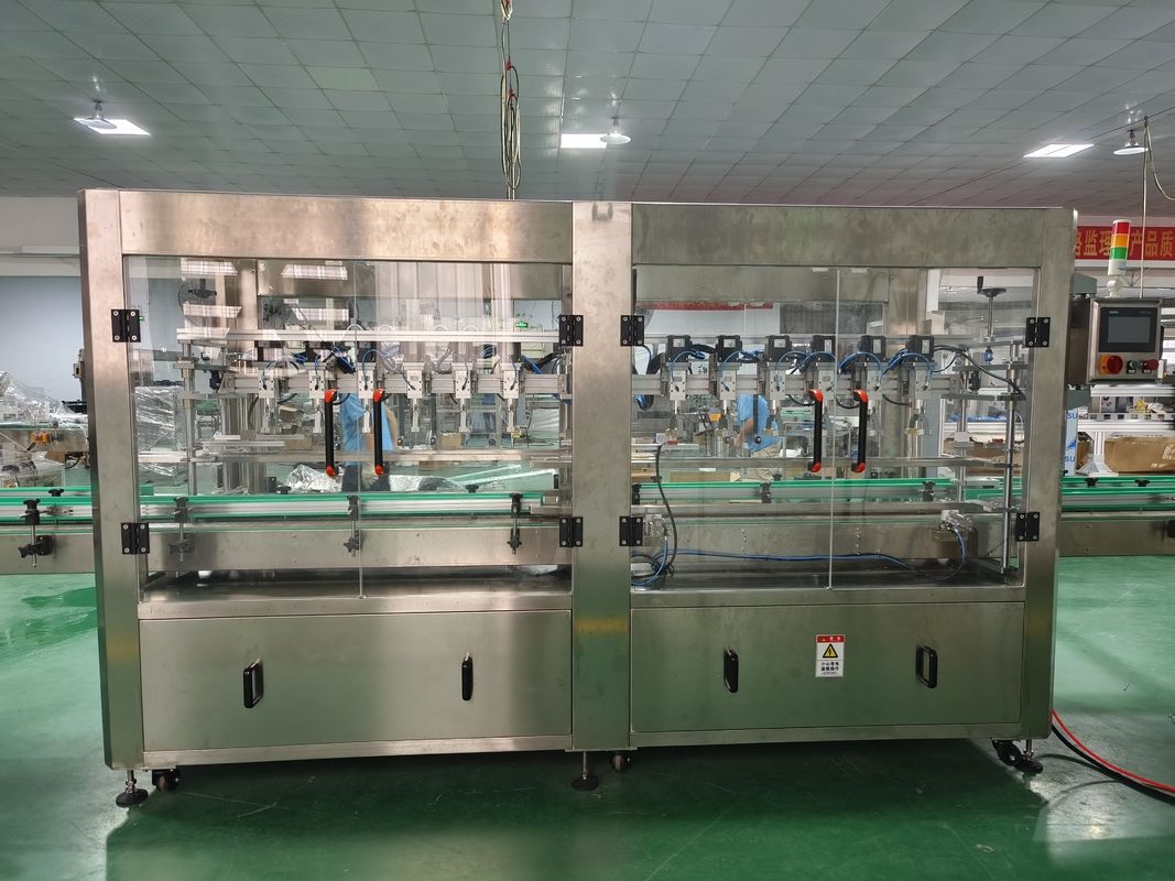 25KW γραμμή παραγωγής σαμπουάν και απορρυπαντικού πλυντηρίου με διπλή πλευρική επισήμανση και κάλυψη