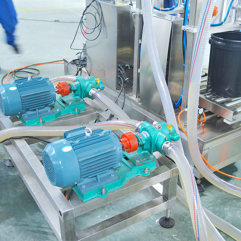 Μηχανή πλήρωσης 78 KG για 5-50L χειροκίνητη γεμάτη βαρέλια πετρελαίου λιπαντικού βαρέλι και ζύγιση