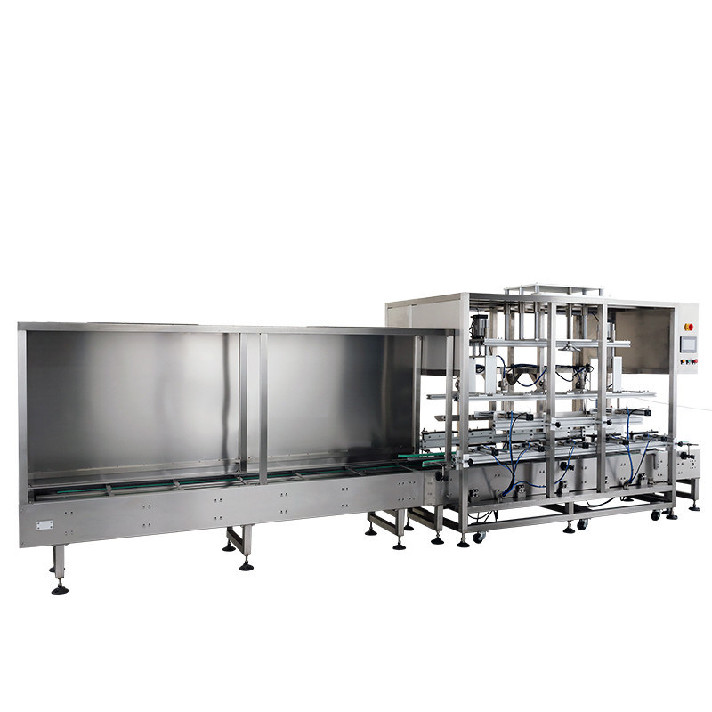 Μηχανή πλήρωσης υψηλής απόδοσης με 5 κεφαλές ζύγισης με χωρητικότητα πλήρωσης 10-50KG/βάρελ