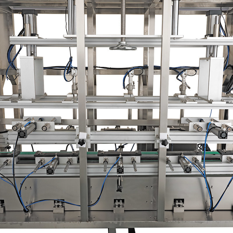 Μηχανή πλήρωσης υψηλής απόδοσης με 5 κεφαλές ζύγισης με χωρητικότητα πλήρωσης 10-50KG/βάρελ