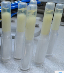 Μηχανή πλήρωσης αέρα 0,6-0,8Mpa 1 ml για την αυτοματοποιημένη γραμμή παραγωγής πλήρωσης