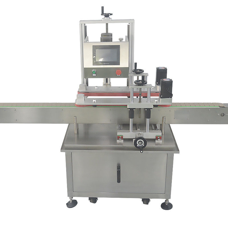320 KG High Automation Rotary Bottle Screw Capping Machine για μεταλλικό συσκευαστικό υλικό