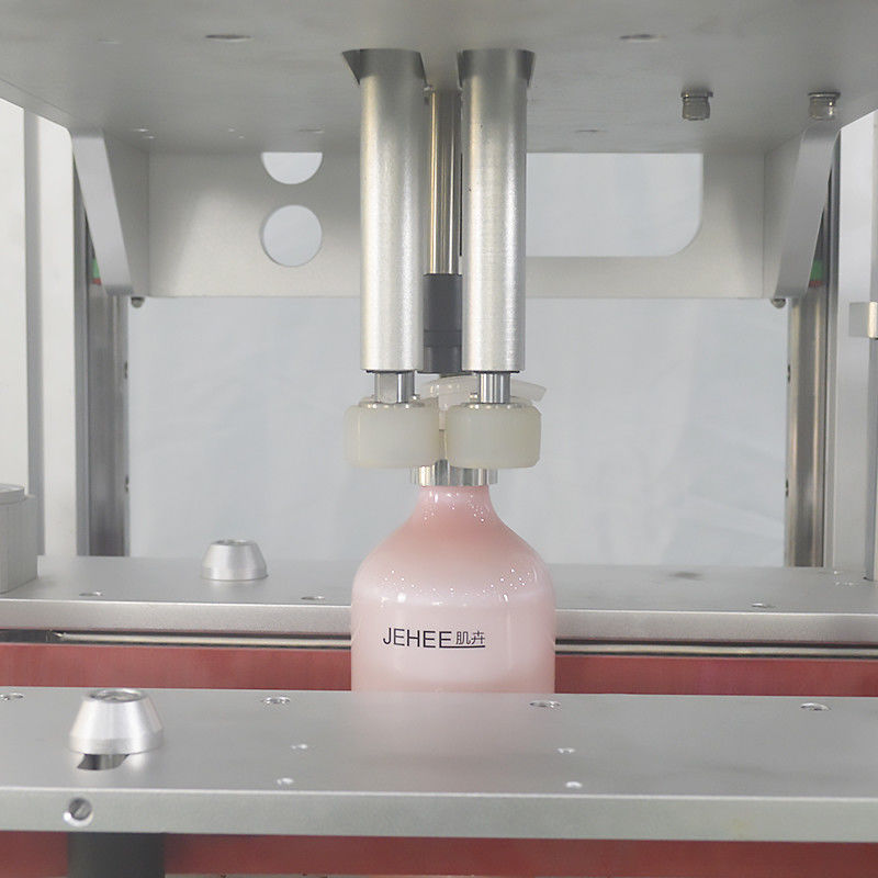 320 KG High Automation Rotary Bottle Screw Capping Machine για μεταλλικό συσκευαστικό υλικό