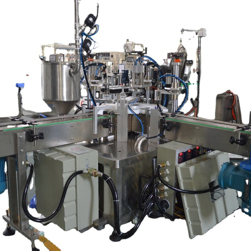 Ηλεκτρονική μηχανή συμπλήρωσης μπουκαλιών καλλυντικών αρωμάτων για την παραγωγή τροφίμων και ποτών