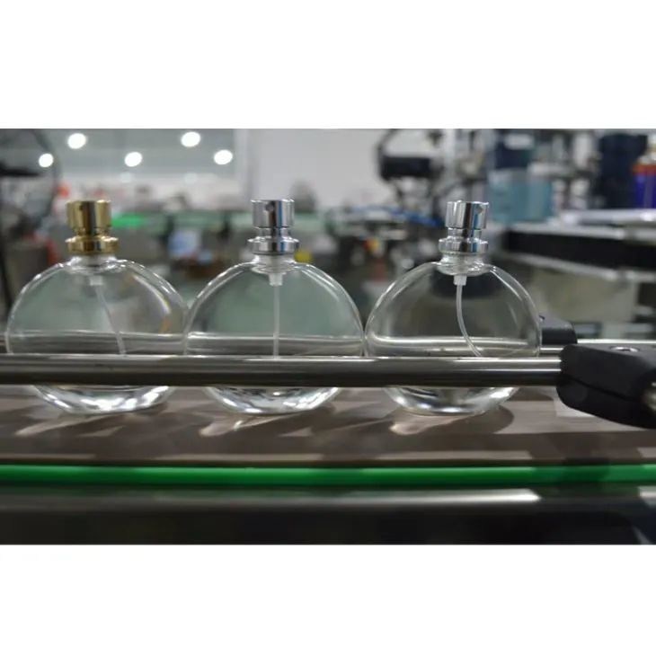 Ηλεκτρονική μηχανή συμπλήρωσης μπουκαλιών καλλυντικών αρωμάτων για την παραγωγή τροφίμων και ποτών