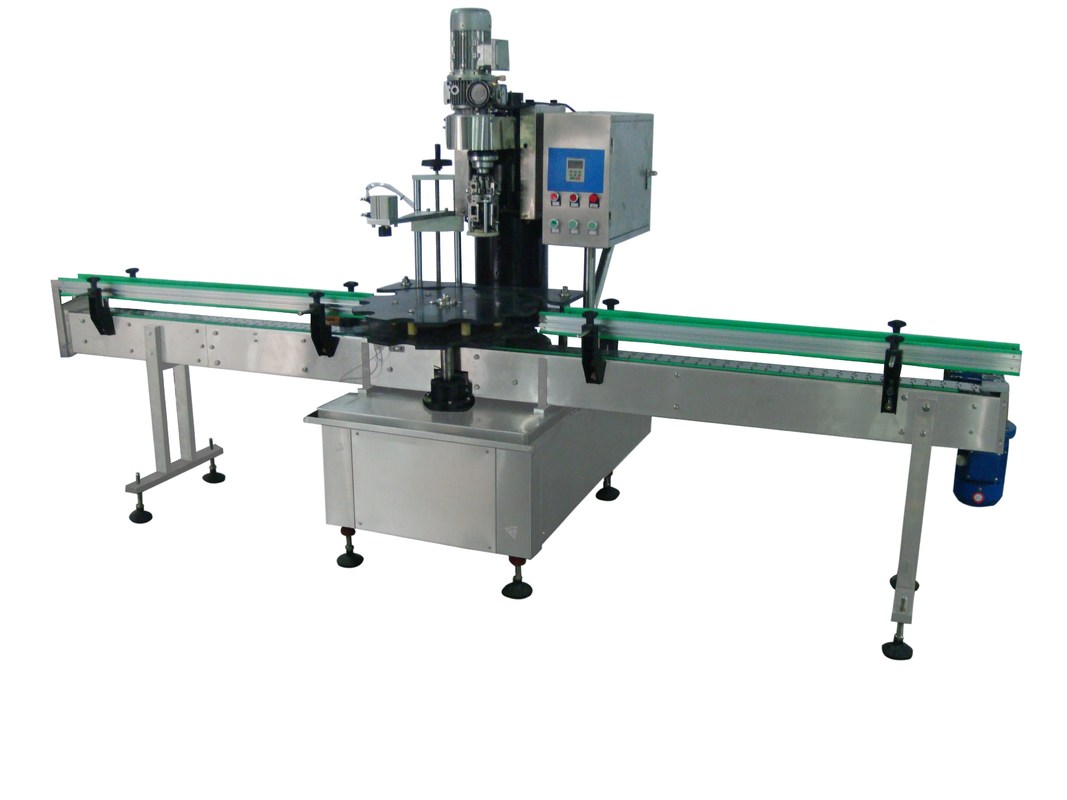 Μηχανή κάλυψης μεταλλικών κάλυψεων μπουκαλιών κρασιού/λικέρ/ρευστών γυαλιών με εξαρτήματα πυρήνα κινητήρα