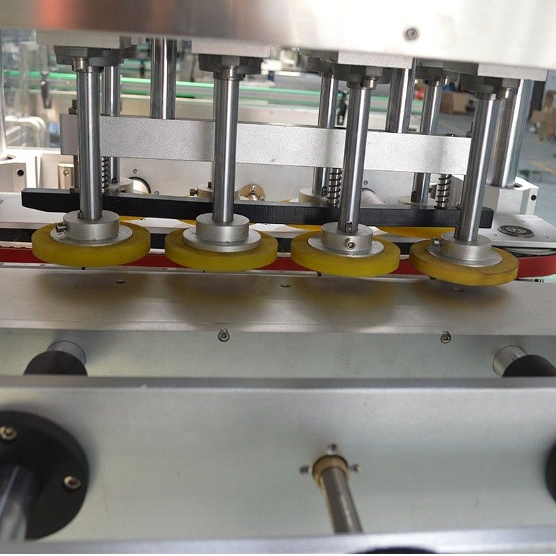 Τύπος συσκευασίας Ετικέτα από ξύλο 900 KG πλαστική στρογγυλή συσκευή κάλυψης μπουκαλιών με διαλογή καπακιού